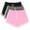Pink Womens Shorts Clearance, variant on OSFVNOXV Womens Workout Shorts 3 Pack Mothers Birthday Gifts ,Womens Summer Casual Short Elastic Waist Solid Color Sports Shorts Workout Yoga Shorts Active Shorts Sleepwear S-3XL