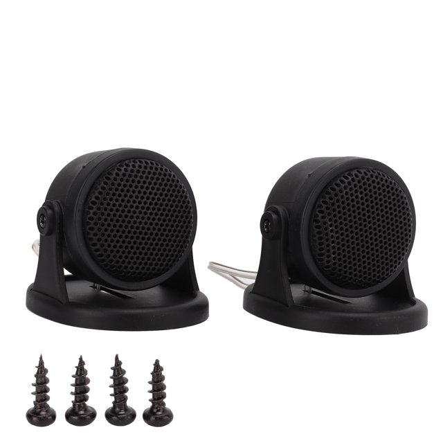 Tweeter De Cúpula, Altavoces Universales Para Automóvil Negro 101dB 5-20KHz 2PCS Para De Audio