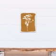 thumbnail image 4 of Creative Products Orange Distressed Flower Silhouette 11x14 Canvas Wall Art, 4 of 5