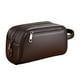 thumbnail image 3 of Bolso de mano para hombre, cartera de gran capacidad con correa para la muñeca, organizador, bolso de mano para hombre , Marrón con cerradura, 3 of 8