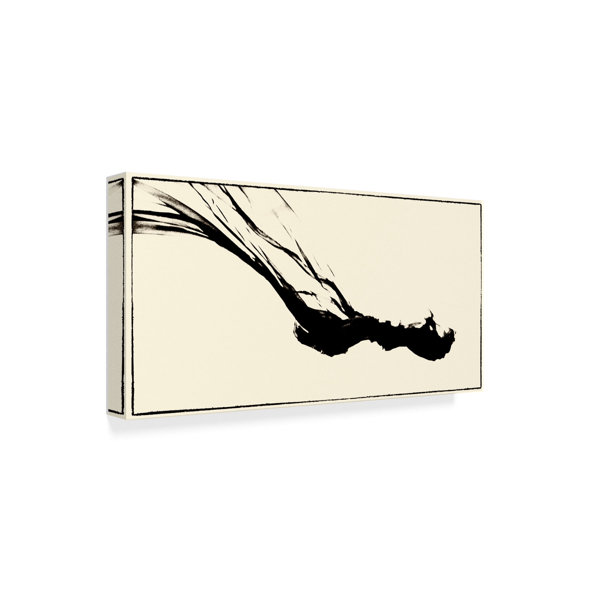 Trademark Fine Art 'Silk Ink III' Canvas Art by Tang Ling