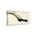 thumbnail image 2 of Trademark Fine Art 'Silk Ink III' Canvas Art by Tang Ling, 2 of 4