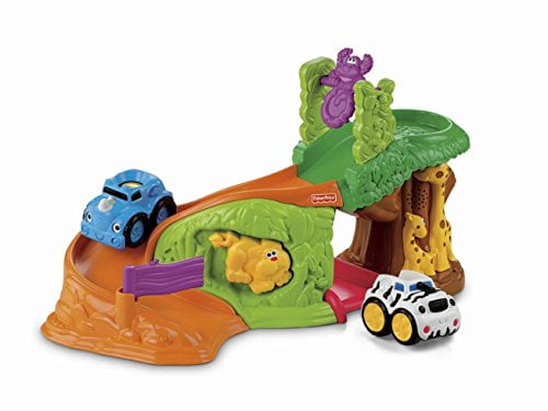 Fisher Lil Zoomers Speedway T5123 Safari Sounds Jungle W9830 & 5 Cars for sale online 