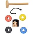 thumbnail image 2 of Juguete de madera para hombre, marioneta mágica divertida, juguete de madera, accesorios mágicos para escenario, 2 of 4