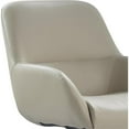thumbnail image 3 of Pemberly Row Modern / Contemporary Leather Office Chair Cream, 3 of 12