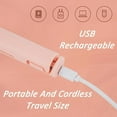 thumbnail image 3 of Mini Dual-Purpose Curling Iron, Cozy Home Curling Iron, Regulatem Ceramic Mini Hair Curler, 2-in-1 Portable Curling Wand and Flat Iron, USB Mini Dual Curling Iron, 3 of 7