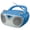 Blue, variant on JENSEN CD-485 1-Watt Portable Stereo CD Player with AM/FM Radio, Blue
