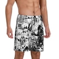 thumbnail image 2 of Animation My Hero Academia Men's Short Pajama Pants Lightweight Daily Lounge Shorts Bottoms Sleepwear Cozy Soft Home Pajama Pants Shorts, 2 of 9
