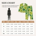 thumbnail image 4 of Pajama Sets for Women 2 Pcs, Zongzi Button Down Long Sleeve Sleepwear Lounge PJ Sets, 4 of 6