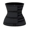 thumbnail image 1 of YIANNA Latex Waist Trainer for Women Tummy Control Jsculpt Sweat Slimming Belt Workout Training Sport Girdle Black-XS, 1 of 7
