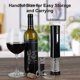 thumbnail image 4 of Electric Wine Opener Set Automatic Wine Bottle Opener Reusable Corkscrew Gift Set With Foil Cutter, Vacuum Stoppers, 4in1 Aerator And Pour, 4 of 5