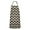 Black Beige Chevron, variant on Gray and White Checkerboard Checkered Apron-Garden Aprons for Women with Pockets-Cotton Linen Waterproof Kitchen Cooking Gardening Aprons Adjustable for Kitchen,Cooking,BBQ and Salon 33x27 Inch