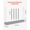 thumbnail image 6 of VEVOR Food Heat Lamp, 750W Hanging Commercial Food Heating Warmer, Stainless Steel Electric Strip Heater Light with Cord, Heatlamp Warming Equipment for Food Restaurant, Buffet, and Catering Kitchen, 6 of 9