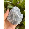 thumbnail image 2 of Extra Large Blue Calcite Rough Natural Stones, Raw Calcite Blue Crystals (0.25-0.5 Pounds), 2 of 8