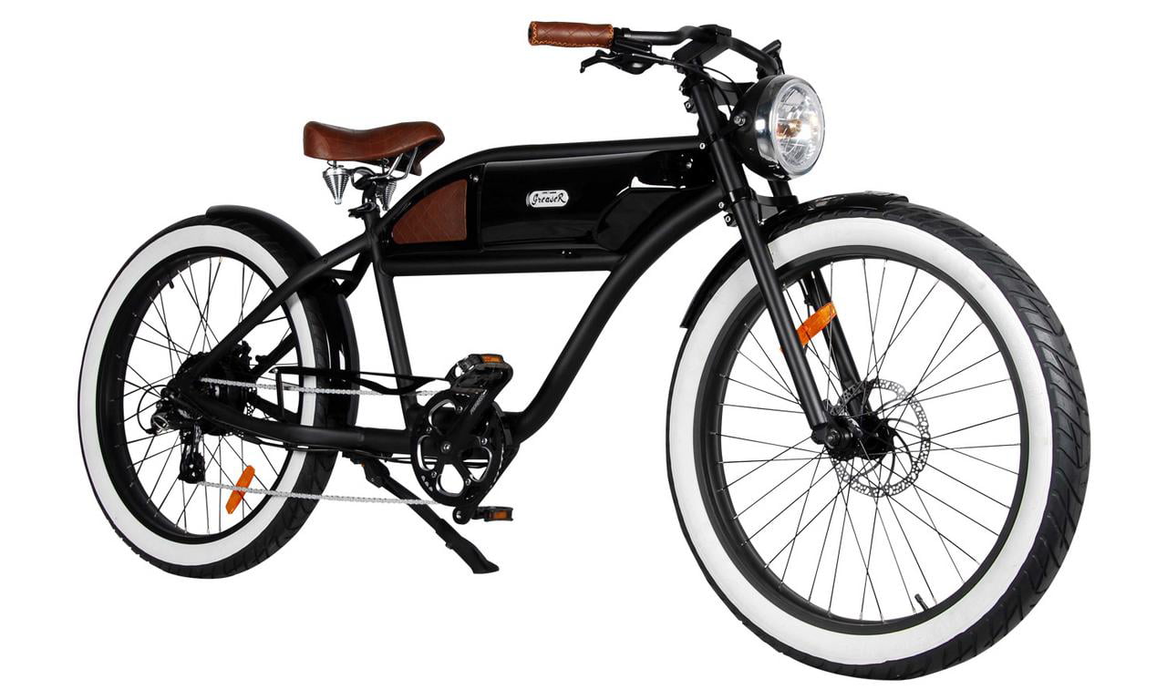 greaser retro style electric bike