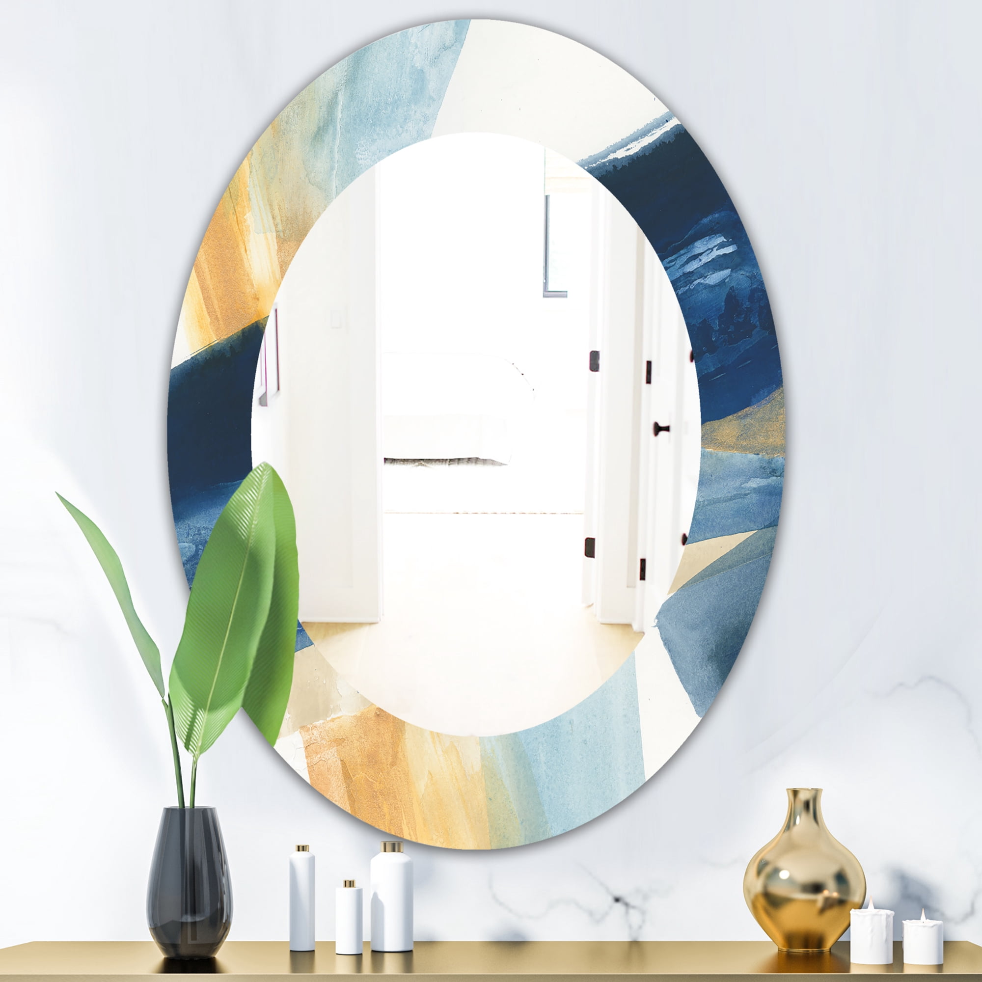 Designart 23.7" x 31.5" Modern,Contemporary Wall Mirror