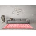thumbnail image 3 of Ahgly Company Machine Washable Indoor Rectangle Oriental Red Traditional Area Rugs, 8' x 10', 3 of 4