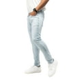 thumbnail image 2 of CULTURA Men's Jeans Stretch Washed Distressed Fashion Denim Flex Comfort Slim Relaxed Skinny Fit Tapered Leg, 2 of 8
