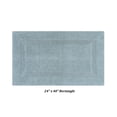 thumbnail image 5 of Better Trends Premium 4 Piece Bathroom Rug Set 100% Cotton, Extra Soft Tufted Bath Mat, Water Absorbent & Reversible Mat, Blue Lux Collection, 5 of 8