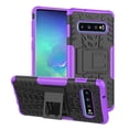 thumbnail image 1 of Samsung Galaxy S10e Purple Case Shockproof Heavy Duty Tough Kickstand Protective Rugged Case Cover, 1 of 2