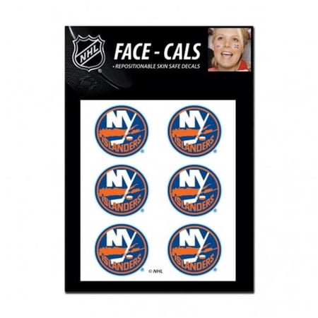 Wincraft 1493459461 NHL New York Islanders Tattoo Face Cals