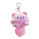 thumbnail image 3 of Llavero de peluche con personaje de dibujos animados Salvador rosa, 3 of 10