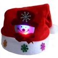 thumbnail image 4 of Gorros de Navidad con luz LED, gorros de muñeco de nieve, alce, Papá Noel, para adultos y niños, decoración de fiesta de Año Nuevo, regalos de navidad 2022, 4 of 4