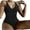 Black, variant on Women's One Piece Swimsuit with Underwire Plus Size Tankini Swimsuits Fashion Wide Straps V Neck Bathing Suits (Red L)