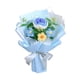 thumbnail image 2 of Ramo de flores de punto para tejer, decoración del hogar, regalo decorativo completo para el Día de la Madre Azul, 2 of 9