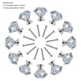 thumbnail image 4 of Pomos de cristal para armarios Fensing, 30 mm, plata transparente, 12 unidades, 4 of 8