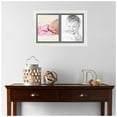 thumbnail image 2 of ArtToFrames Collage Photo Picture Frame with 2 - 8x10 Openings, Framed in White with Pewter and Black Mats (CDM-3966-1053), 2 of 8