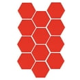 thumbnail image 1 of Adhesivo de pared Jadeshay 12 unidades 4 cm diseño hexagonal, 1 of 11