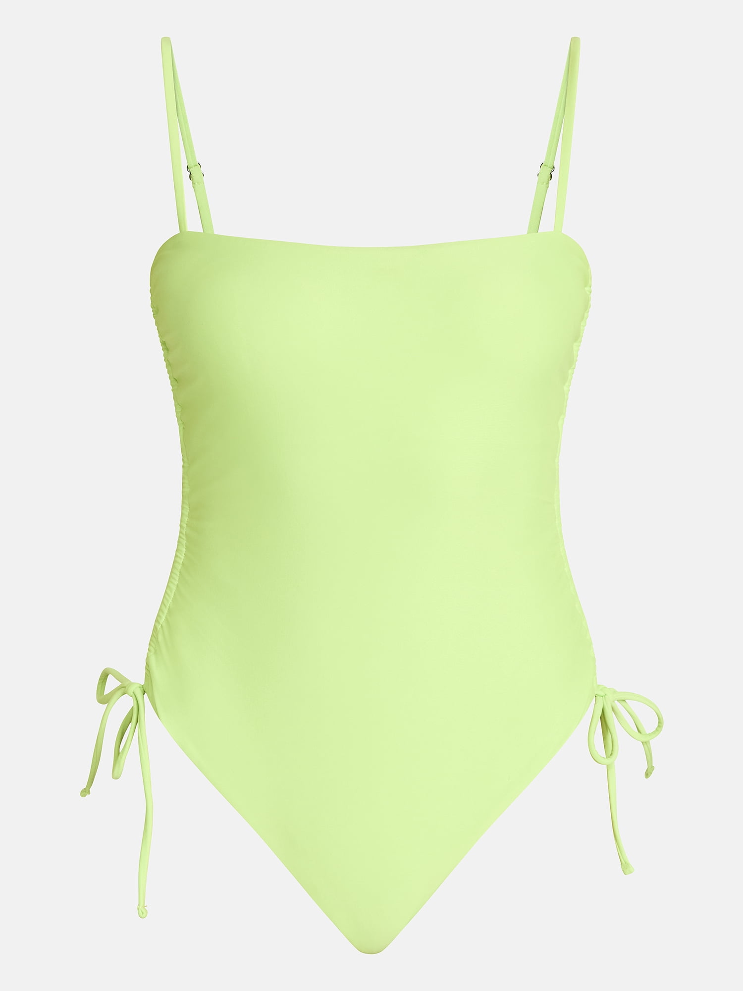 No Boundaries Essentials One-Piece Swimsuit, Women’s XXS-XXL