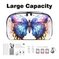 thumbnail image 3 of Butterfly Digital Bag Charger Case Cord Organizer for Travel Canvas Storage Box Small, 3 of 6