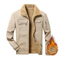thumbnail image 1 of Puntoco Chaqueta De Abrigo Ajustada Con Capucha Y Cordón Cosido Para Hombre, 1 of 5