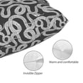 thumbnail image 3 of Fotbe Snake Funda de Almohada Decorativa Estilo Occidental, Lujo en Algodón, Fundas para Almohadas King, Cojín Estampado para Decoración del Hogar-14"x20", 3 of 6