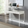 thumbnail image 2 of Contempo Worksmart Sit-To-Stand Desk in White Oak Engineered Wood, 2 of 10