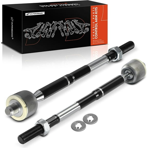 A-Premium 2 x Front Inner Tie Rod Ends, Compatible with Hyundai Elantra 2017-2022, Elantra GT 2018-2020, Kona 2018-2023, Kona Electric 2019-2023, Ioniq 2017-2022 & Kia Forte/Forte5, Niro, Niro EV