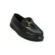thumbnail image 1 of MOCASIN CASUAL VESTIR DE MUJER NEGRO PIEL MARCA LEON 1015, 1 of 4