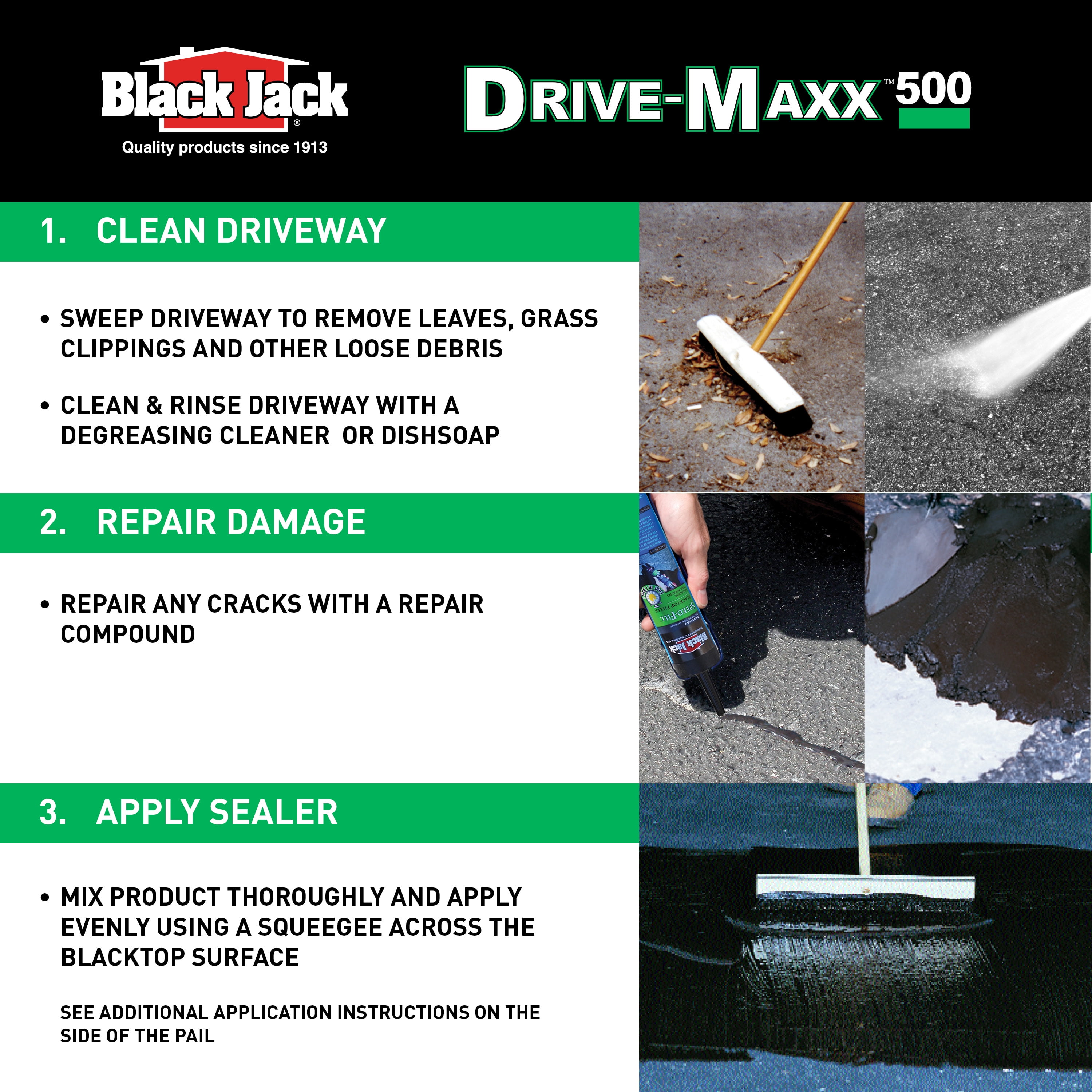 Latexite Airport Grade Asphalt Driveway Filler Sealer (36, 57 OFF