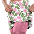 thumbnail image 4 of qelini Skorts Skirts for Women High Waist Bermudas Shorts Pockets Print Running Yoga Shorts Everyday Wear, 4 of 6