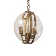thumbnail image 2 of Meyda Tiffany 200008 2 Light 11" Wide Pendant - Brass Tint / Crystal, 2 of 7