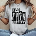 thumbnail image 3 of Elvis Presley King Of Rock And Roll Shirt, Men's And Women's Graphic Tee 100% Cotton by TBun, Full Sizes S-5XL, 3 of 5