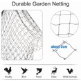 thumbnail image 3 of Highcool Bird Netting - 16ft Garden Protection Mesh, Polyethylene Material for Guarding Against Birds, Deer, and Squirrels, 3 of 7