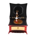 thumbnail image 4 of Caja de música de vintage para joyero de de ballet con cajón , Rojo Hugo  Estuche para guardar joyas, 4 of 10