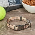 thumbnail image 2 of Vibrant Life Polyester Strategy Graph x Camo Fashion Dog Collar, Metal Buckle, Brown, Large, 2 of 5