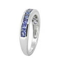 thumbnail image 5 of YoTreasure Tanzanite Solid 925 Sterling Silver Eternity Band Ring Jewelry, 5 of 8