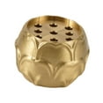 thumbnail image 4 of Porta incienso Base para quemar incienso Quemador de incienso de salvia y varillas Quemador de incienso de loto Oro 3mm, 4 of 9