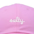 thumbnail image 2 of Dalix Salty Embroidered Cotton Beach Baseball Cap Adjustable Dad Hat Womens in Light Pink, 2 of 5