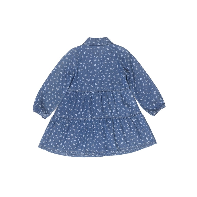 Wonder Nation Toddler Girl Denim Shirt Dress photo 5